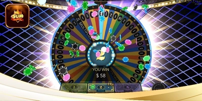 Vòng quay Dream Catcher Wheel game casino hấp dẫn tại Sumclub